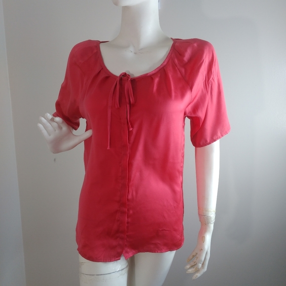 SmartSet Button Up Short Sleeve Shirt - Picture 3 of 8